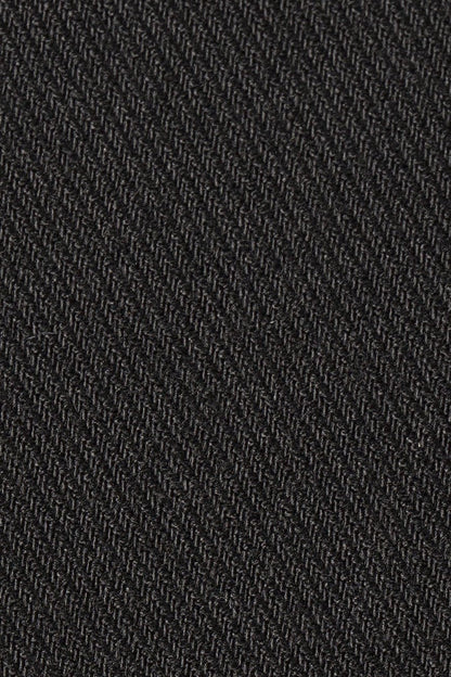 "Christopher" Black Luxury Viscose Blend Tuxedo Pants-2